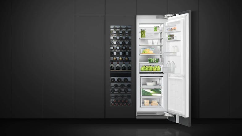 Fisher & Paykel 91 Bottle Integrated Right Hand Wine Cabinet - Panel Ready (RS6121VR2K1)