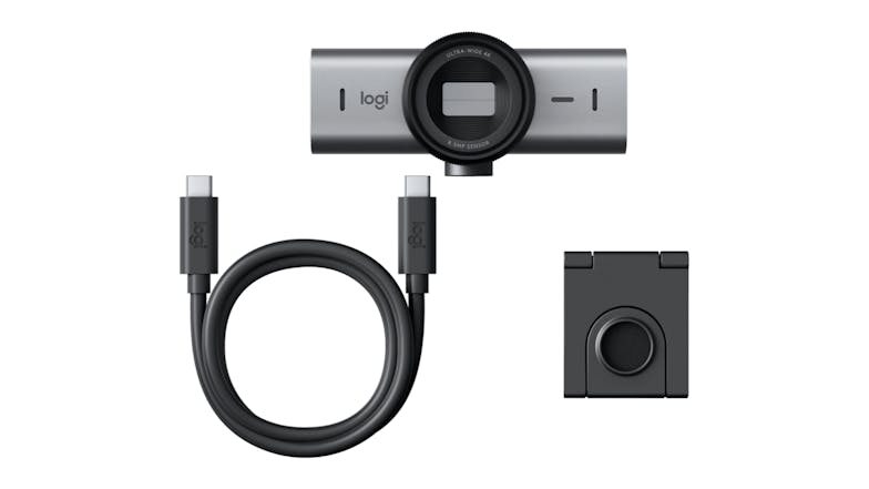Logitech MX Brio 100 Ultra HD 4K Webcam - Graphite