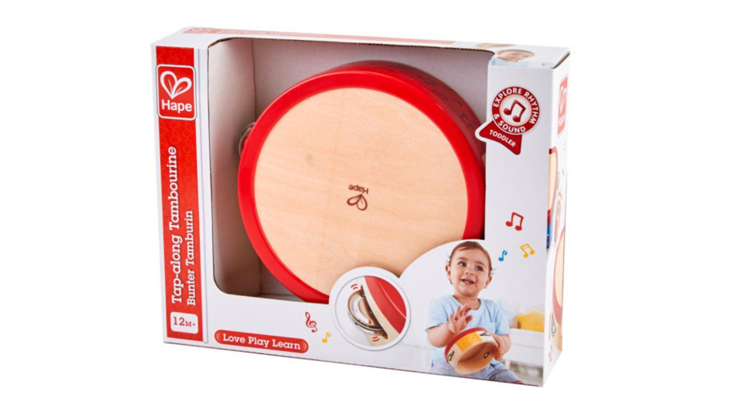 Hape Tap-Along Tambourine