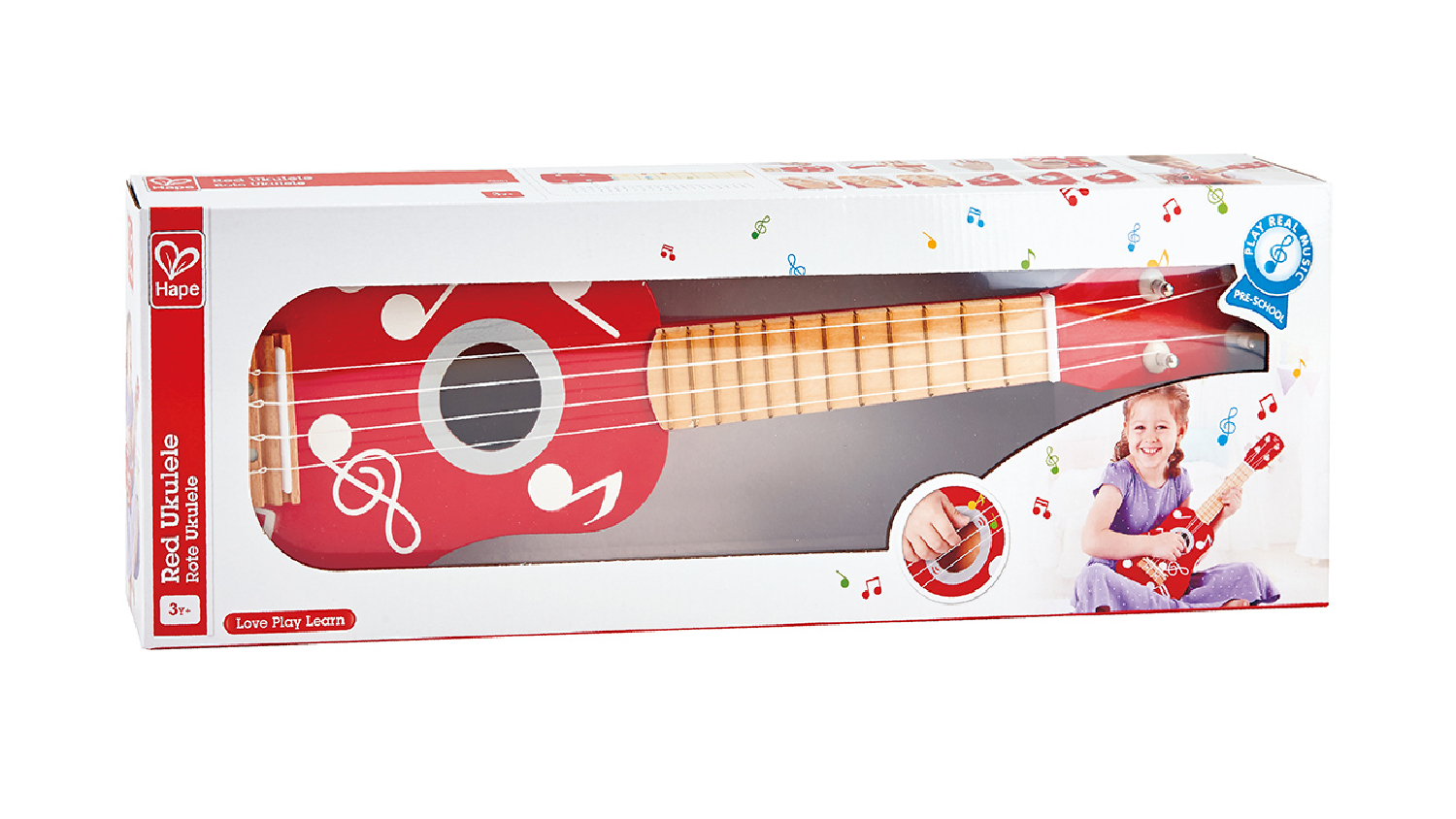 Hape Ukelele - Red
