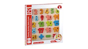 Hape Chunky Wooden Number Block Learning Board