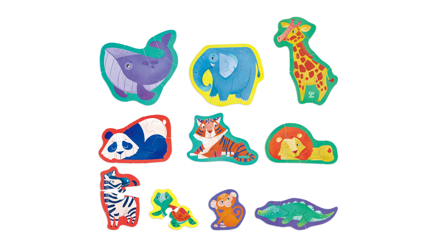 Hape Jungle Friends Puzzle 20pcs.