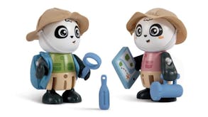 Hape "Green Planet" Figurine Set - Sam & Pam Panda