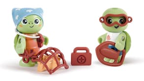 Hape "Green Planet" Figurine Set - Kayl & Wai Turtle