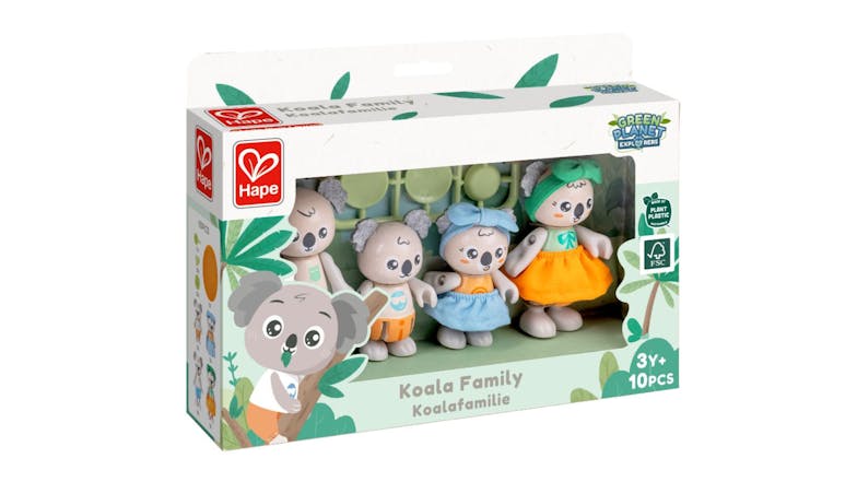 Hape "Green Planet" Figurine Set - Koala Family