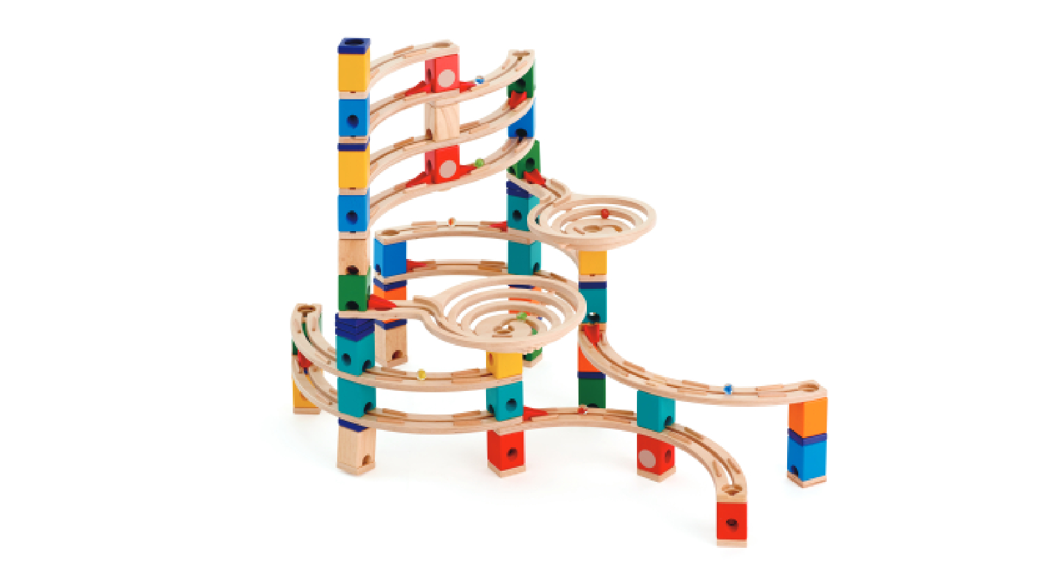 Hape "The Ultimate" Wooden Marble Run Set 202pcs. Harvey Norman New Zealand