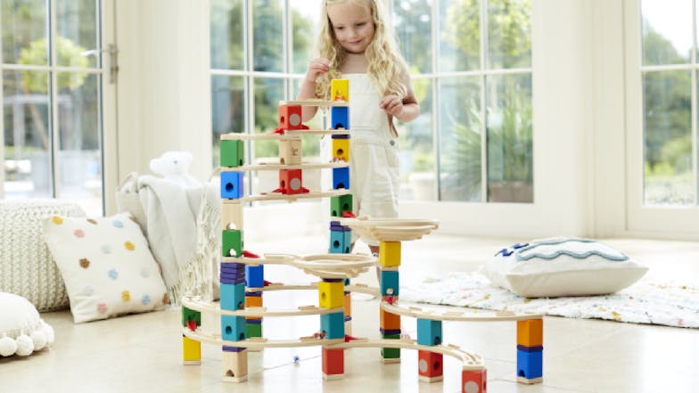 Hape "The Ultimate" Wooden Marble Run Set 202pcs.