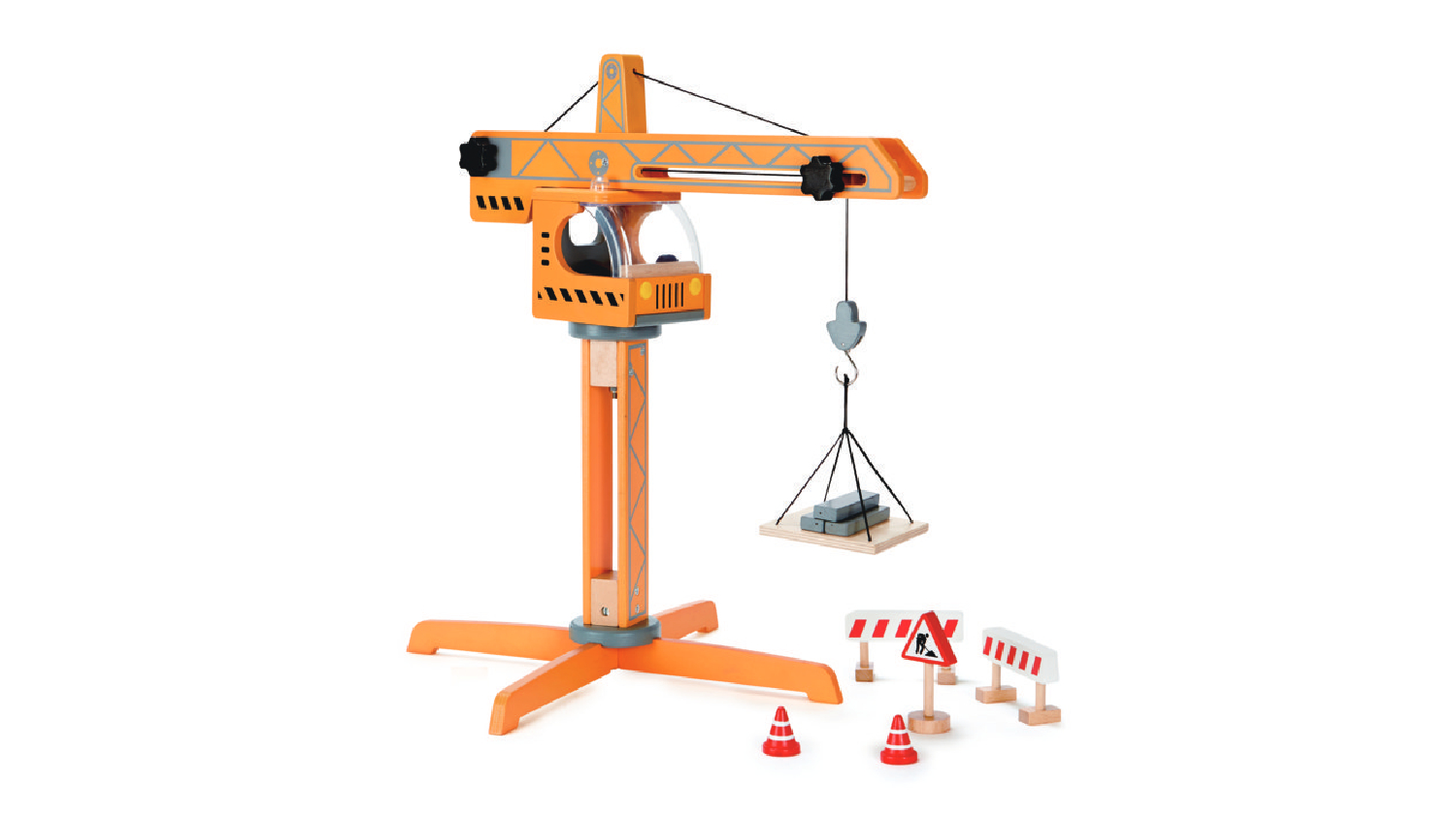 Hape Interactive Lift Crane