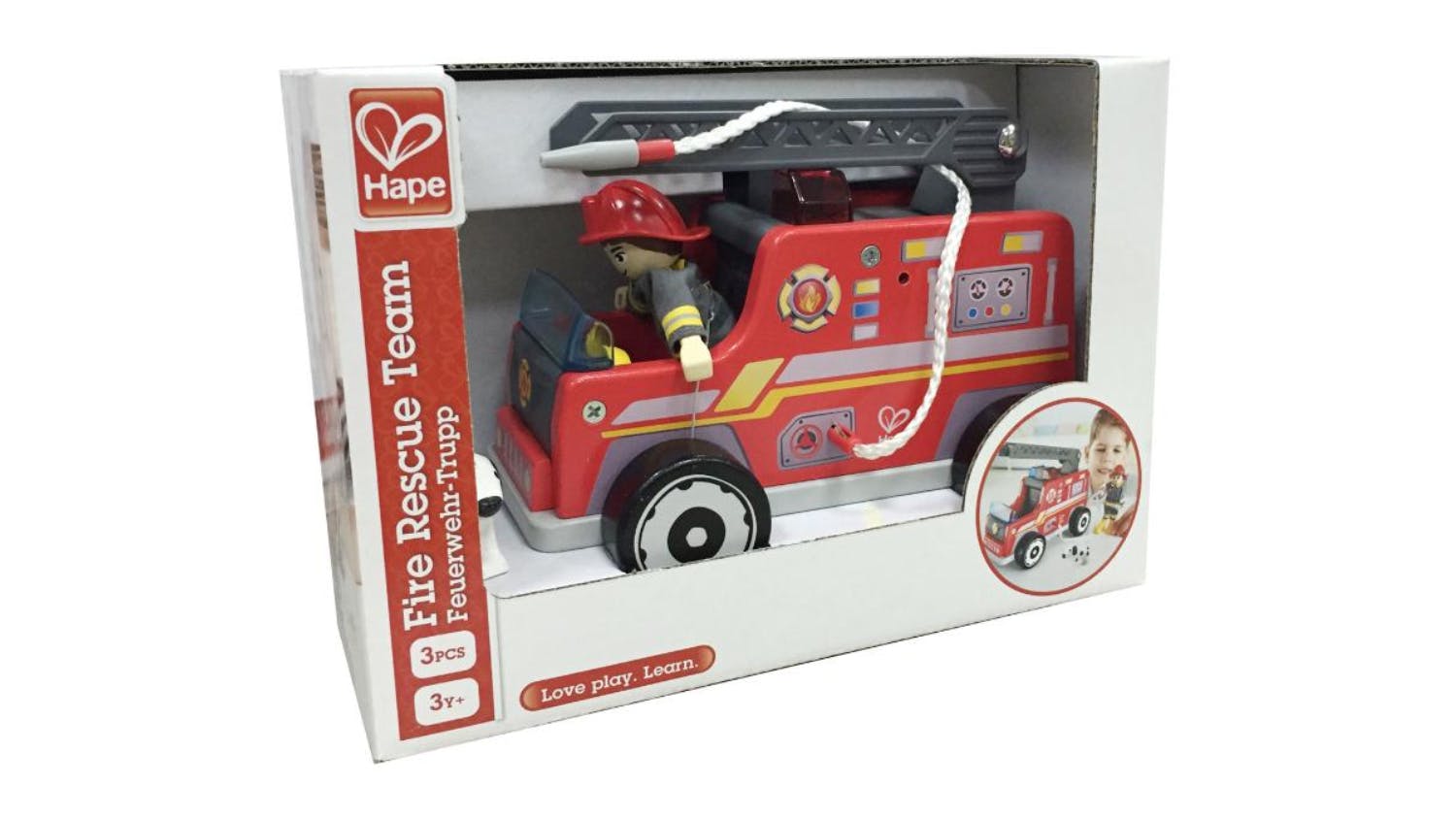 Hape Fire Rescue Team Playset