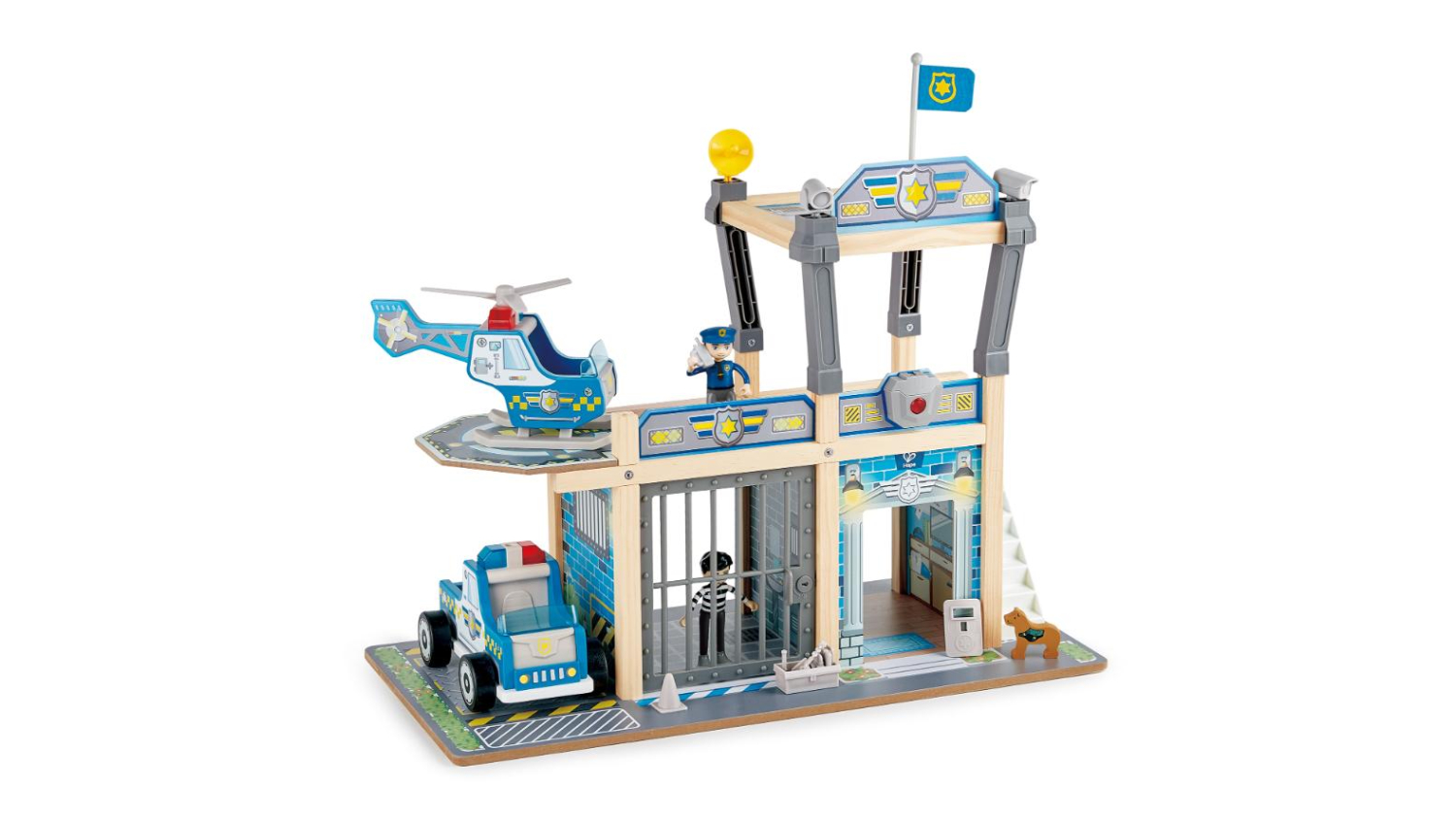 Hape Metropolitan Police Department Playset