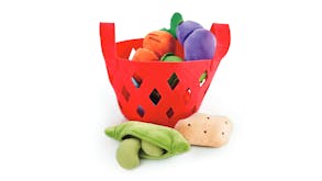 Hape Plush Play Food - Veggie Basket