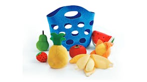 Hape Plush Play Food - Fruit Basket