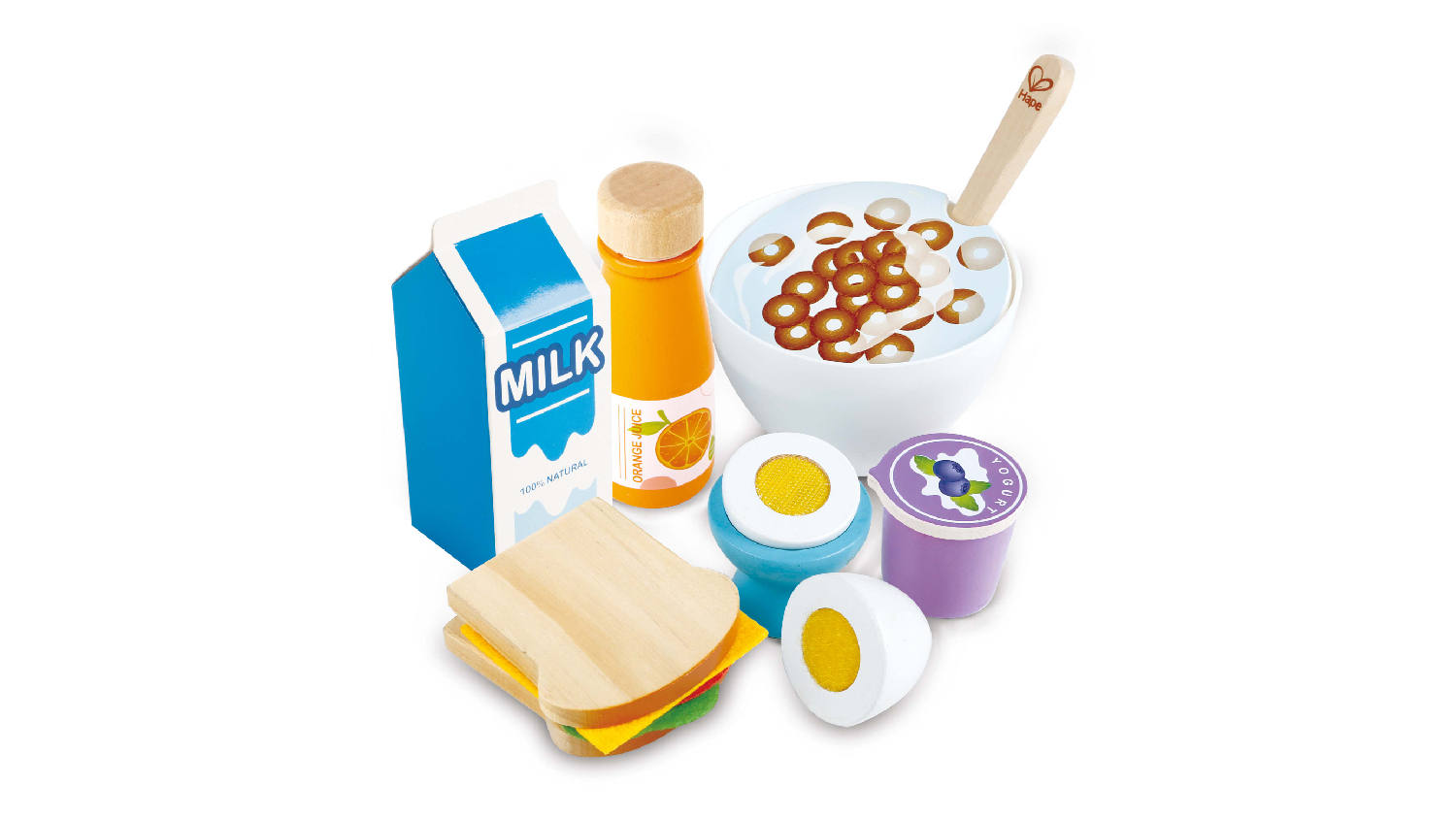 Hape Play Food Set - Delicious Breakfast