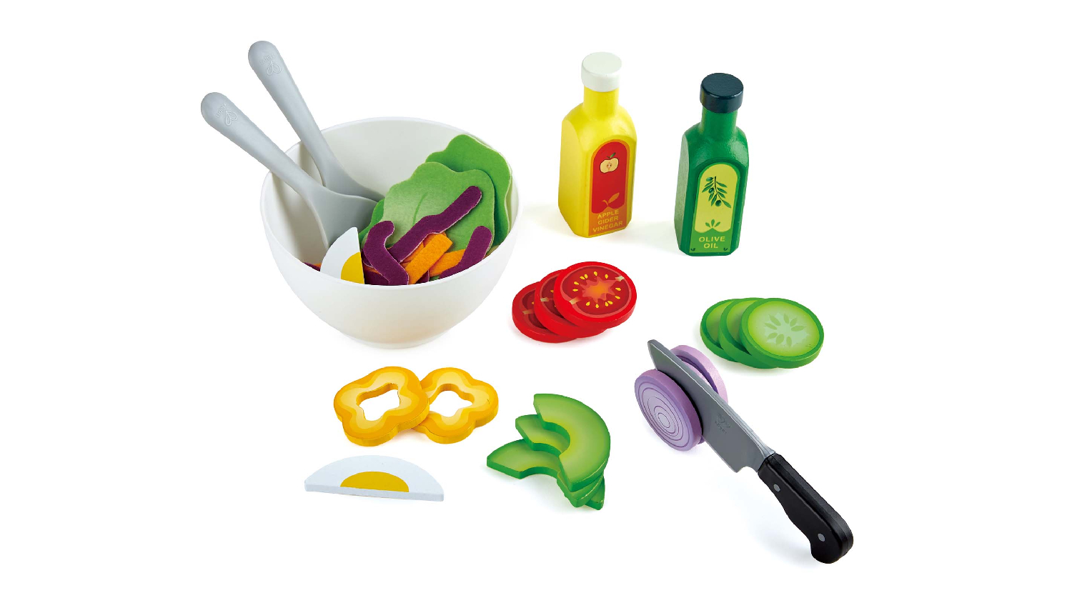 Hape Play Food Set - Healthy Salad