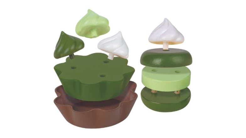 Hape Play Food Set - Green Tea Desserts