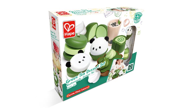 Hape Play Food Set - Green Tea Desserts