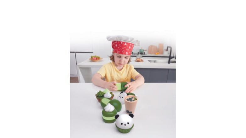 Hape Play Food Set - Green Tea Desserts