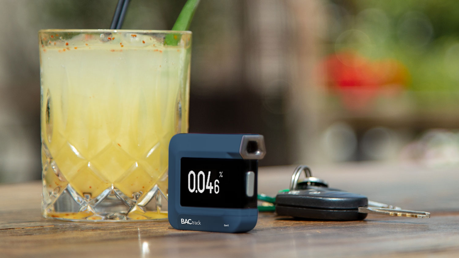 BACtrack C8 (2nd Gen) Breathalyzer with App Support - Blue