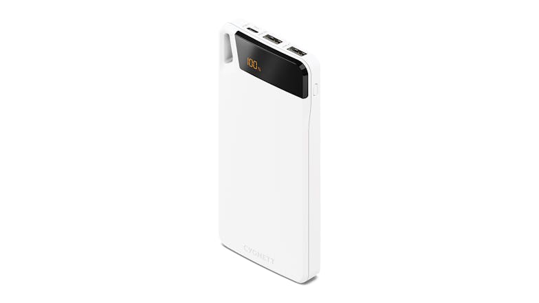 Cygnett ChargeUp Boost (4th Gen) 10,000mAh Power Bank - White