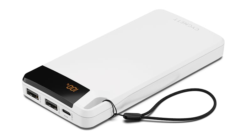 Cygnett ChargeUp Boost (4th Gen) 10,000mAh Power Bank - White