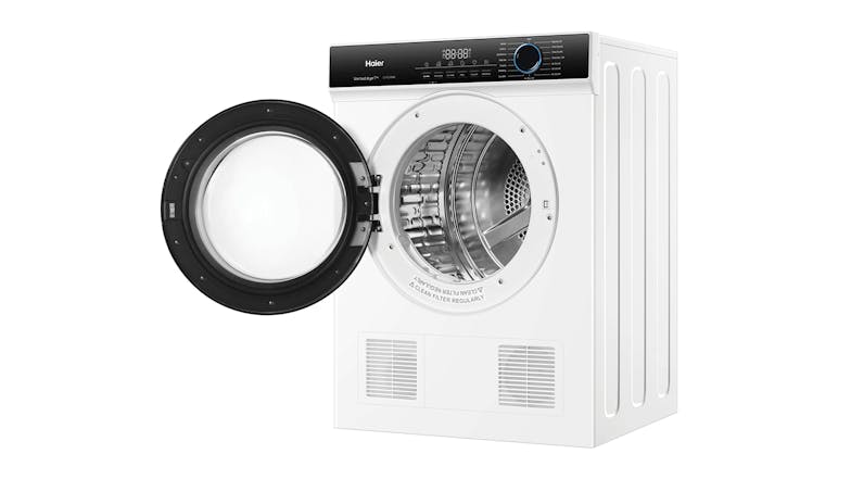 Haier 7kg 15 Program Sensor Vented Dryer - White (HDV70AWW1)