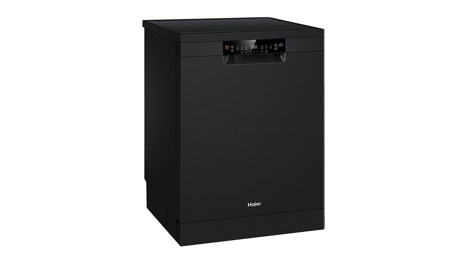 Haier 15 Place Setting Freestanding Dishwasher - Black (HDW15F2B1)