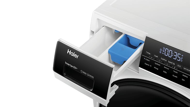 Haier 8.5kg 12 Program Front Loading Washing Machine - White (HWF85AN1)