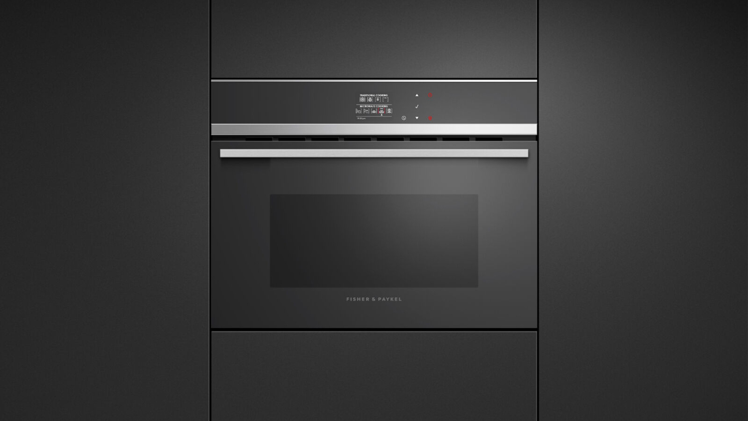 Fisher & Paykel 37L 9 Function Combination BuiltIn Microwave Oven