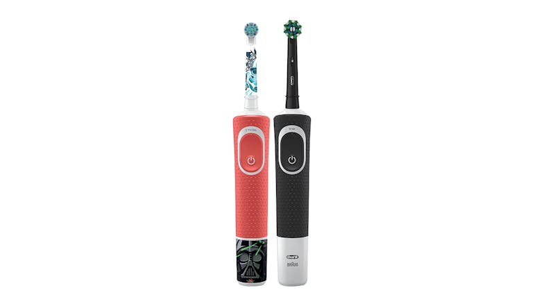 Oral-B PRO 100DH Family Edition Kids & Adult Electric Toothbrush - Frozen or Star Wars (PRO100DH)