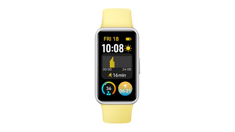 Huawei Band 9 Fitness Tracker - Lemon Yellow (Bluetooth)