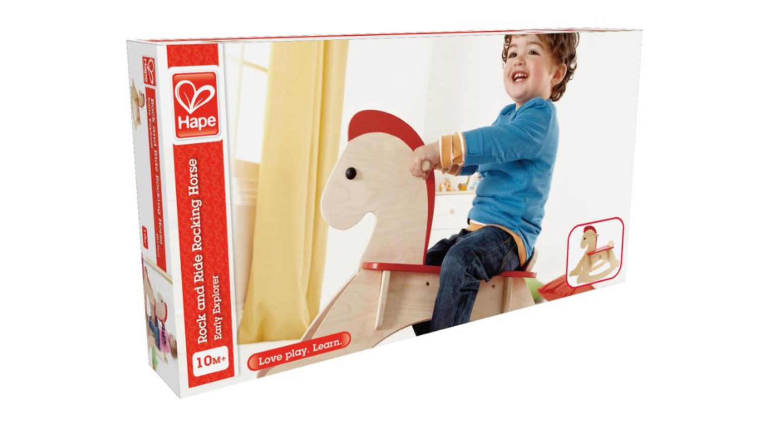 Hape Grow-With-Me Adjustable Rocking Horse