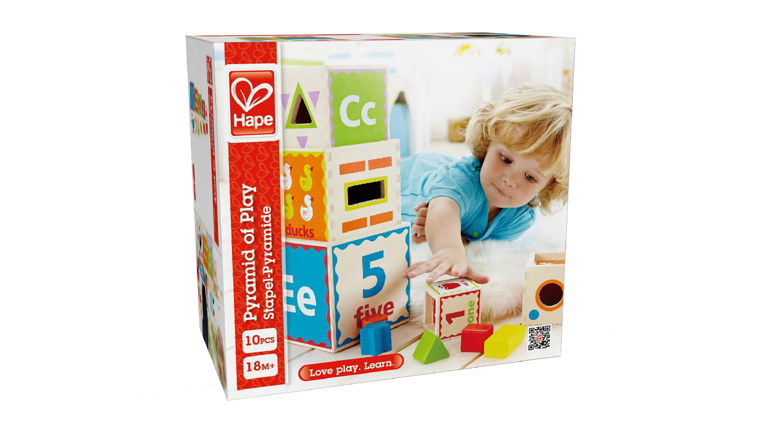 Hape Pyramid Of Play Edutainment Tower