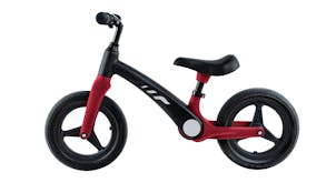 Hape Shock-Absorbing Beginner Balance Bike - Red/Black