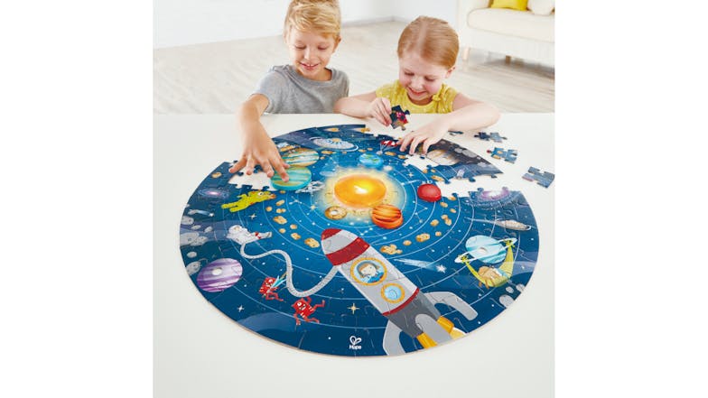 Hape Solar System Planetary Puzzle Board