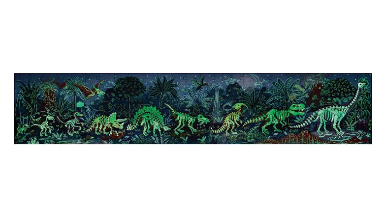 Hape Glow-In-The-Dark Dinosaur Puzzle 200pcs.