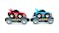 Hape Race Car Transporter Engine & Carriage Set 5pcs.