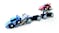 Hape Race Car Transporter Engine & Carriage Set 5pcs.