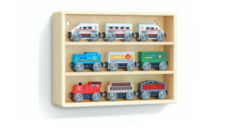 Hape Wooden Train Engine Collection Set