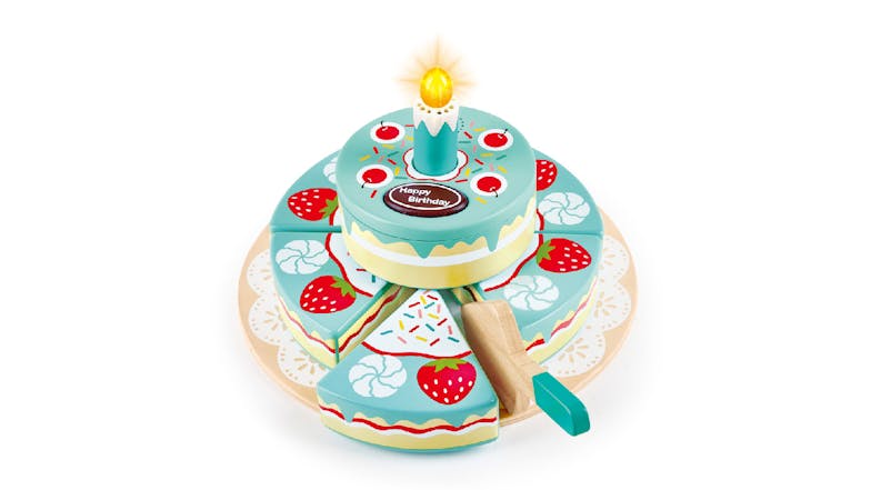 Hape Interactive Toy Birthday Cake