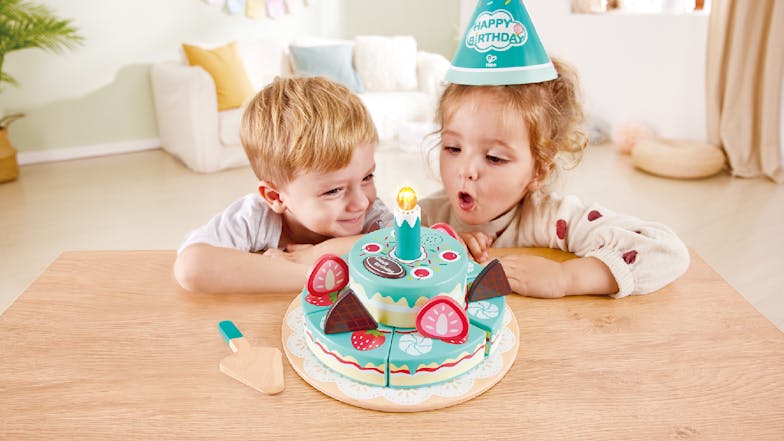 Hape Interactive Toy Birthday Cake