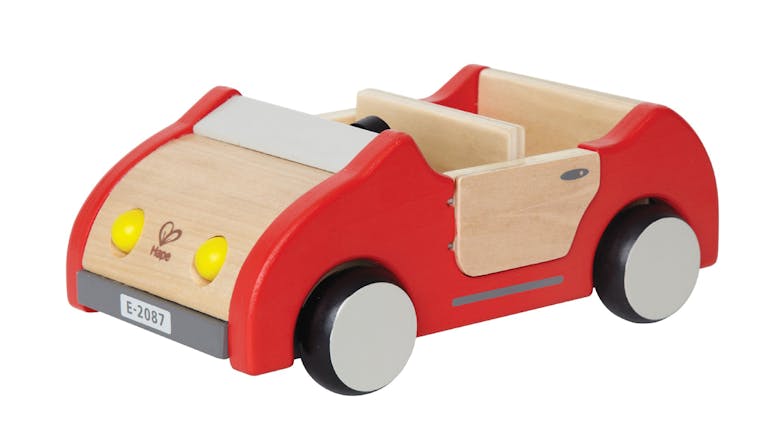 Hape "Happy Family" Wooden Doll Family Furniture Set - Family Car