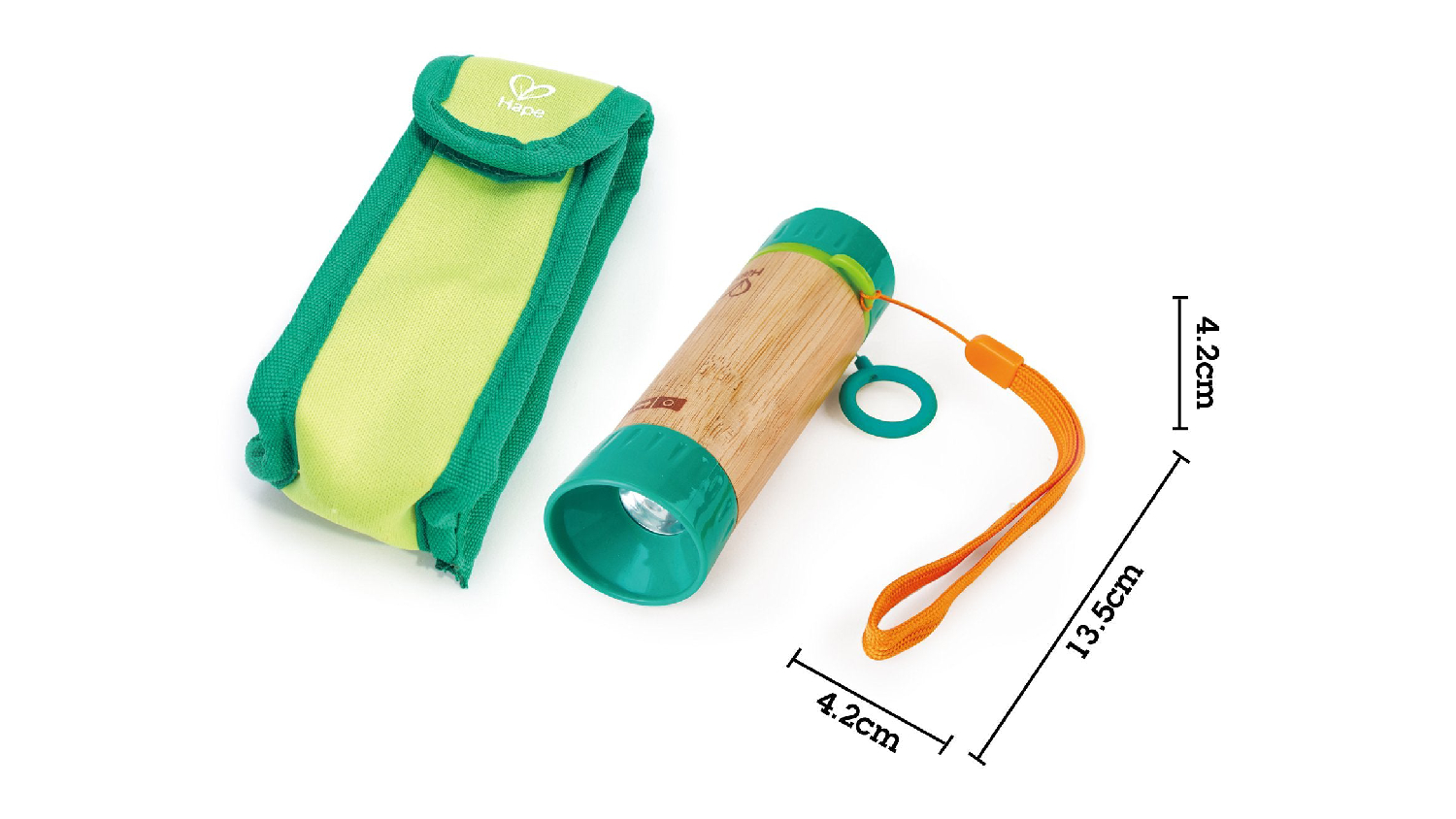 Hape "Nature Fun" Hand-Powered Bamboo Torch