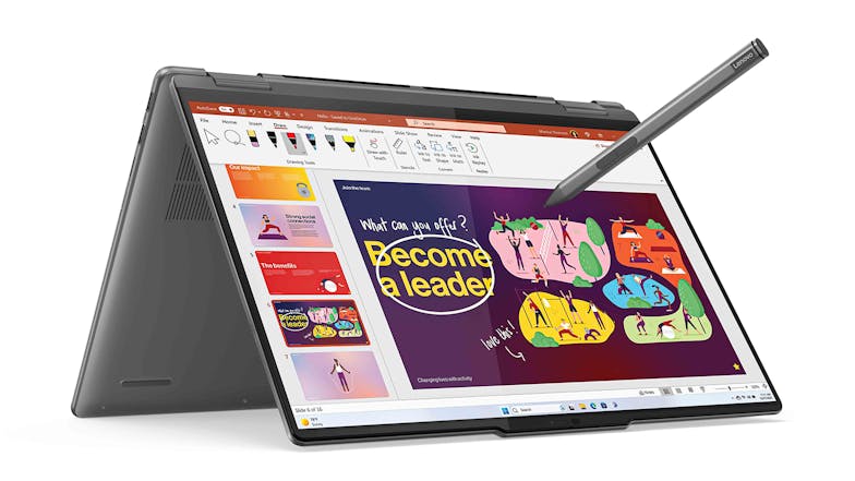 Lenovo Yoga 7i (9th Gen) 16" 2-in-1 Laptop - Intel Core Ultra 7 16GB-RAM 1TB-SSD - Storm Grey (83DL001UAU)