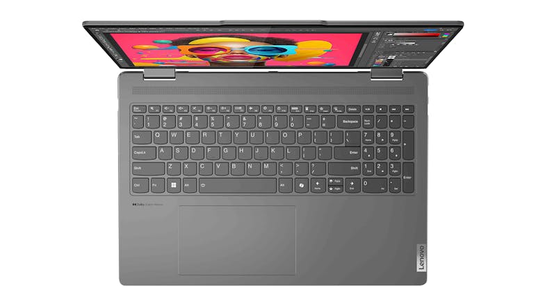 Lenovo Yoga 7i (9th Gen) 16" 2-in-1 Laptop - Intel Core Ultra 7 16GB-RAM 1TB-SSD - Storm Grey (83DL001UAU)