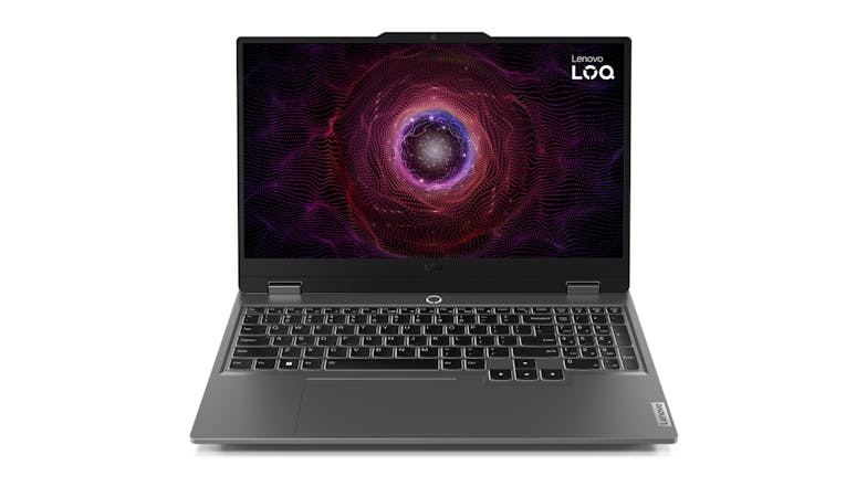 Lenovo LOQ (9th Gen) 15.6" Gaming Laptop - AMD Ryzen7 24GB-RAM 512GB-SSD NVIDIA GeForce RTX 4050 6GB Graphics - Luna Grey (83JC003KAU)