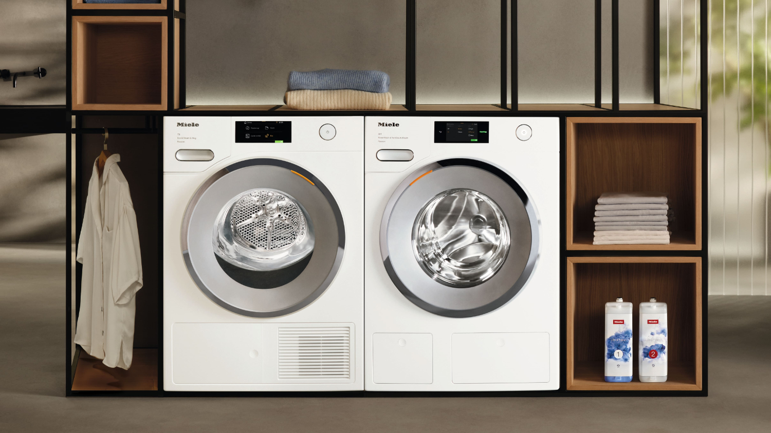 Miele 9kg 22 Program Heat Pump Condenser Dryer - Lotus White (TWR 780 WP/11905920)