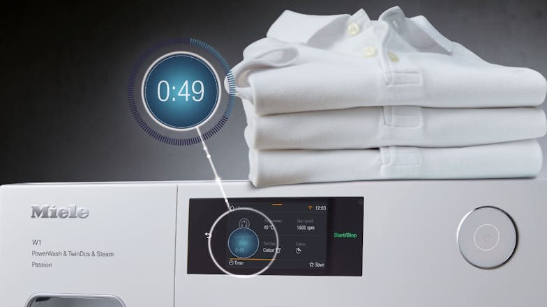 Miele 9kg 26 Program Front Loading Washing Machine - Lotus White (WWR860 WPS/11420470)