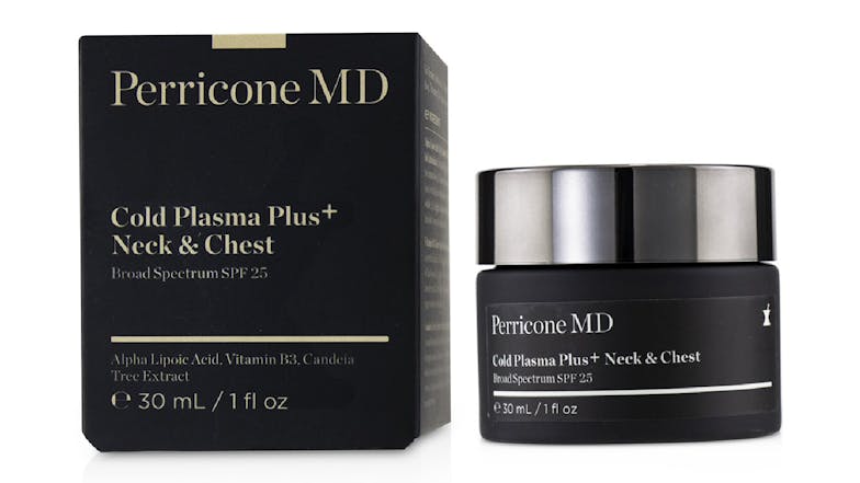 Perricone MD Cold Plasma Plus+ Neck and Chest Broad Spectrum SPF 25 - 30ml/1oz