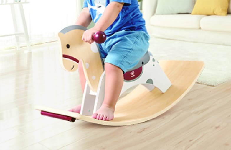 Hape 2-in-1 Rocking Play Board