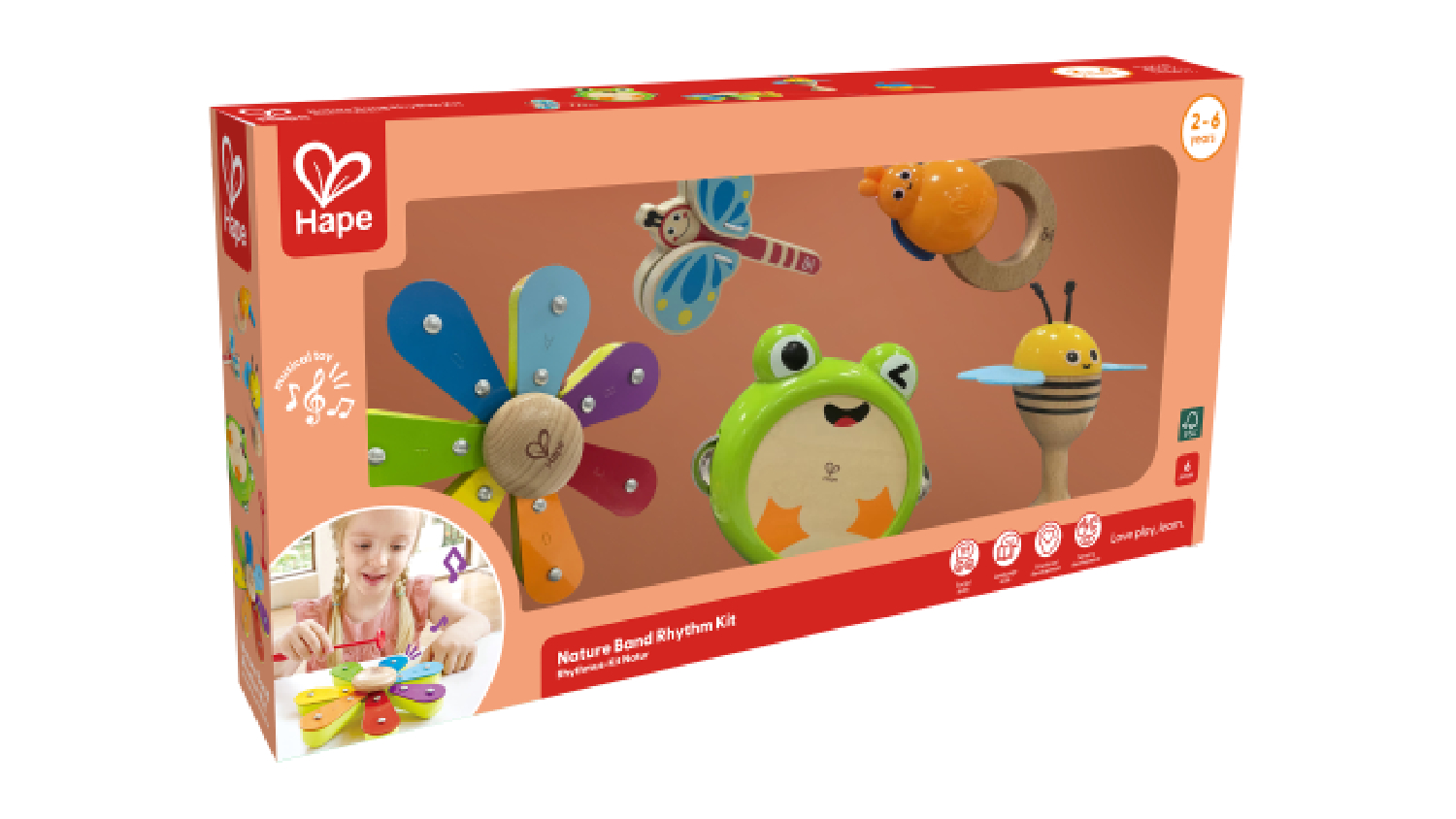Hape Nature Band Rhythm Toy Set